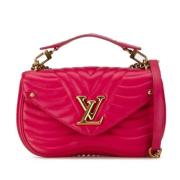 Pre-owned Leather louis-vuitton-bags Louis Vuitton Vintage , Pink , Da...