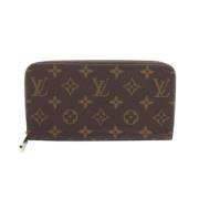 Pre-owned Canvas wallets Louis Vuitton Vintage , Brown , Dames