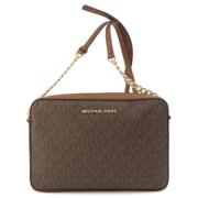 Pre-owned Fabric shoulder-bags Michael Kors Pre-owned , Brown , Dames