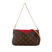 Pre-owned Canvas handbags Louis Vuitton Vintage , Brown , Dames