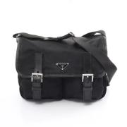 Pre-owned Leather prada-bags Prada Vintage , Black , Dames