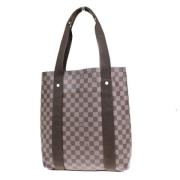 Pre-owned Canvas shoulder-bags Louis Vuitton Vintage , Brown , Dames