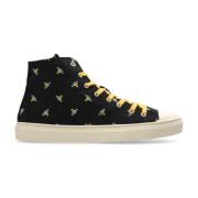 Sneakers Plimsoll High Top Vivienne Westwood , Black , Heren