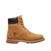 Waterdichte Tarwe Nubuck Dameslaars Timberland , Yellow , Dames