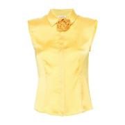 Stijlvolle Shirts voor Vrouwen Blugirl , Yellow , Dames