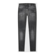 Denim Mid Grey Jeans Pure Path , Gray , Heren