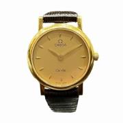 Pre-owned Yellow Gold watches Omega Vintage , Yellow , Dames