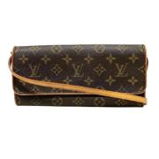 Pre-owned Fabric louis-vuitton-bags Louis Vuitton Vintage , Brown , Da...