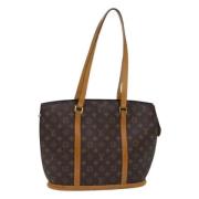 Pre-owned Canvas totes Louis Vuitton Vintage , Brown , Dames