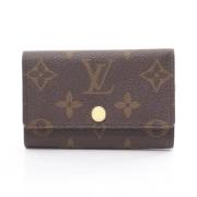 Pre-owned Fabric key-holders Louis Vuitton Vintage , Brown , Dames