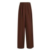 Bruine broek voor vrouwen Aw24 Dries Van Noten , Brown , Dames