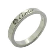 Pre-owned Silver rings Cartier Vintage , Gray , Dames