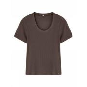 Bruine Suri T-shirt Gustav , Brown , Dames