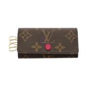 Pre-owned Fabric key-holders Louis Vuitton Vintage , Brown , Dames