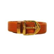 Pre-owned Fabric belts Louis Vuitton Vintage , Brown , Dames