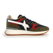 Groene Sneakers voor Mannen Aw24 W6Yz , Multicolor , Heren