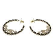 Pre-owned Fabric chanel-jewelry Chanel Vintage , Yellow , Dames