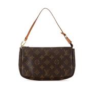 Pre-owned Canvas louis-vuitton-bags Louis Vuitton Vintage , Brown , Da...