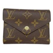 Pre-owned Fabric wallets Louis Vuitton Vintage , Brown , Dames