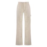 Cargo Broek met Zakken op Linkerbeen Isabel Marant , Beige , Dames