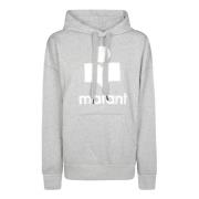 Logo Hoodie Isabel Marant Étoile , Gray , Dames