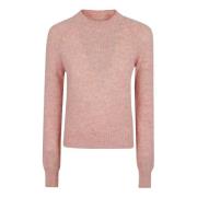 Roze & Paarse Sweater Aw24 Dries Van Noten , Pink , Dames