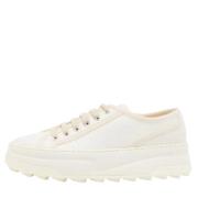 Pre-owned Canvas sneakers Gucci Vintage , White , Dames