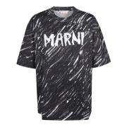 Zwarte T-shirts & Polo's voor vrouwen Marni , Black , Dames