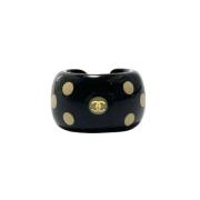 Pre-owned Plastic chanel-jewelry Chanel Vintage , Black , Dames