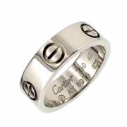 Pre-owned Silver rings Cartier Vintage , Gray , Dames