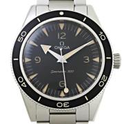 Pre-owned Stainless Steel watches Omega Vintage , Black , Heren