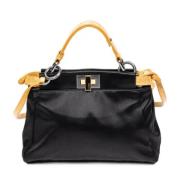 Pre-owned Canvas handbags Fendi Vintage , Black , Dames