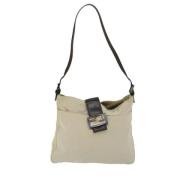 Pre-owned Canvas fendi-bags Fendi Vintage , White , Dames