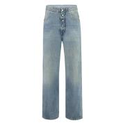 Klassieke Straight Leg Jeans voor Vrouwen MM6 Maison Margiela , Blue ,...