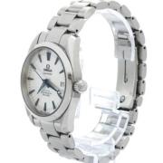 Pre-owned Stainless Steel watches Omega Vintage , White , Heren