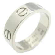 Pre-owned White Gold rings Cartier Vintage , Gray , Dames