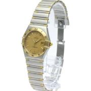 Pre-owned Stainless Steel watches Omega Vintage , Yellow , Dames