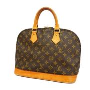 Pre-owned Fabric louis-vuitton-bags Louis Vuitton Vintage , Brown , Da...