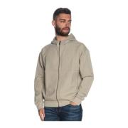 Shadow Embossed Logo Hoodie Sweater Calvin Klein , Beige , Heren