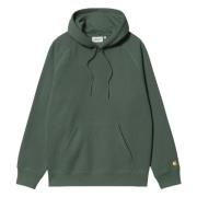 Chase Sweat Hoodie Carhartt Wip , Green , Heren