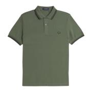 Groene T-shirts en Polos Fred Perry , Green , Heren