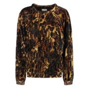 Fluwelen Ballonmouw Blouse Isabel Marant , Multicolor , Dames