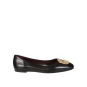 Ballerina Pelle Schoenen Tory Burch , Black , Dames