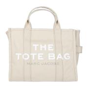 Stoffen Shopper Tas Marc Jacobs , Beige , Dames