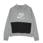 Fleece Hoodie Heritage Langemouw Sweatshirt Nike , Gray , Dames