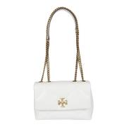 Diamanten Schoudertas met Kira Design Tory Burch , White , Dames