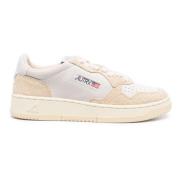 Lage Vrouw Medalist Sneakers Autry , Beige , Dames