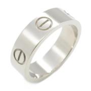 Pre-owned White Gold rings Cartier Vintage , Gray , Dames