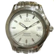 Pre-owned Stainless Steel watches Omega Vintage , White , Heren