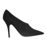 Elegante Suède en Leren Pumps Valentino Garavani , Black , Dames